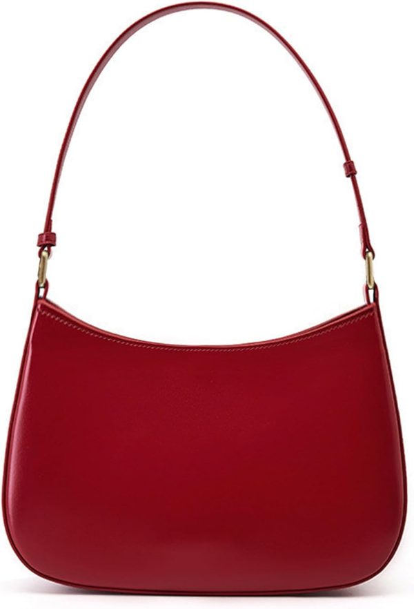Women's Y2K Trendy Leather Hobo Bags with 2 Removable Straps