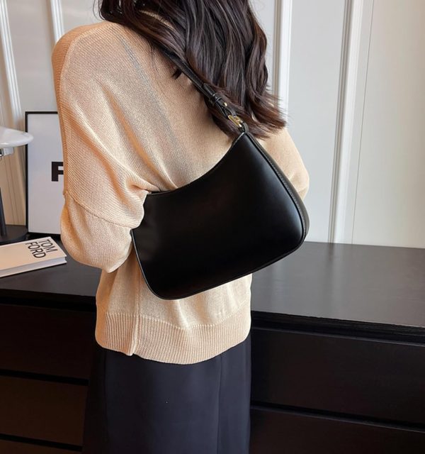 Women's Y2K Trendy Leather Hobo Bags with 2 Removable Straps - Image 9