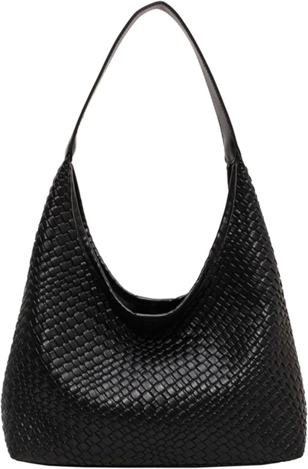 2025 Leather Tote Bag for Women Top-handle Shoulder Bag, Hobo Bags Large Capacity Soft Vegan Crossbody Handbag Underarm