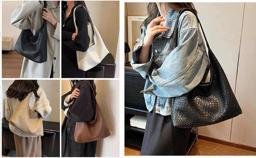 leather hobo bag for women