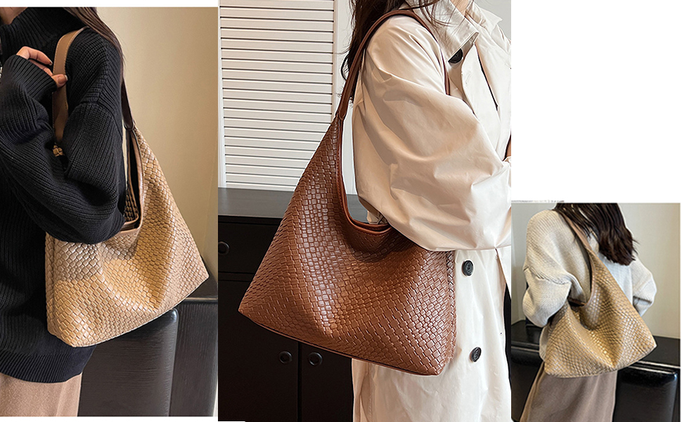 woven tote bag for women