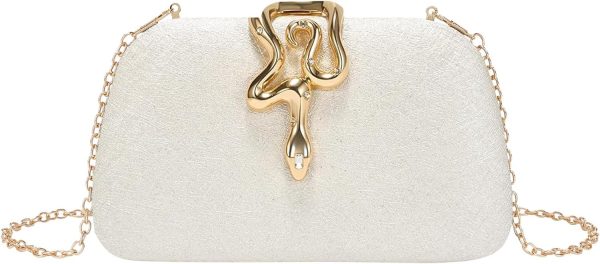 Glitter Clutch for Women, Elegant Evening Purse, Sparkly Wedding Clutch Bag for Parties - Image 2