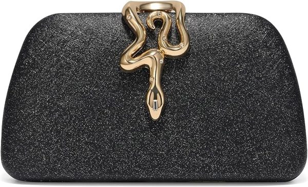 Glitter Clutch for Women, Elegant Evening Purse, Sparkly Wedding Clutch Bag for Parties - Image 7
