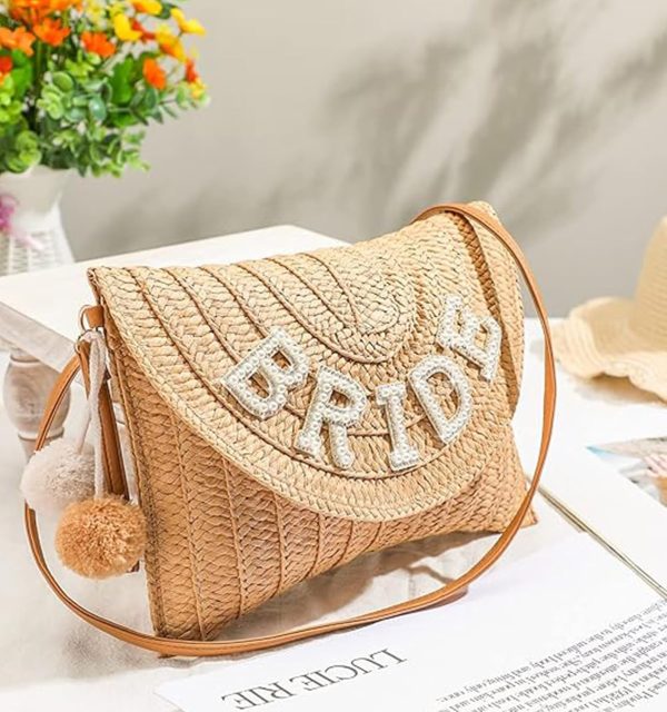 Straw Purse Summer Beach Woven Clutch Purses for Women Cloud Crossbody Shoulder Bags Spring Clutch Handbag 2025 - Image 29